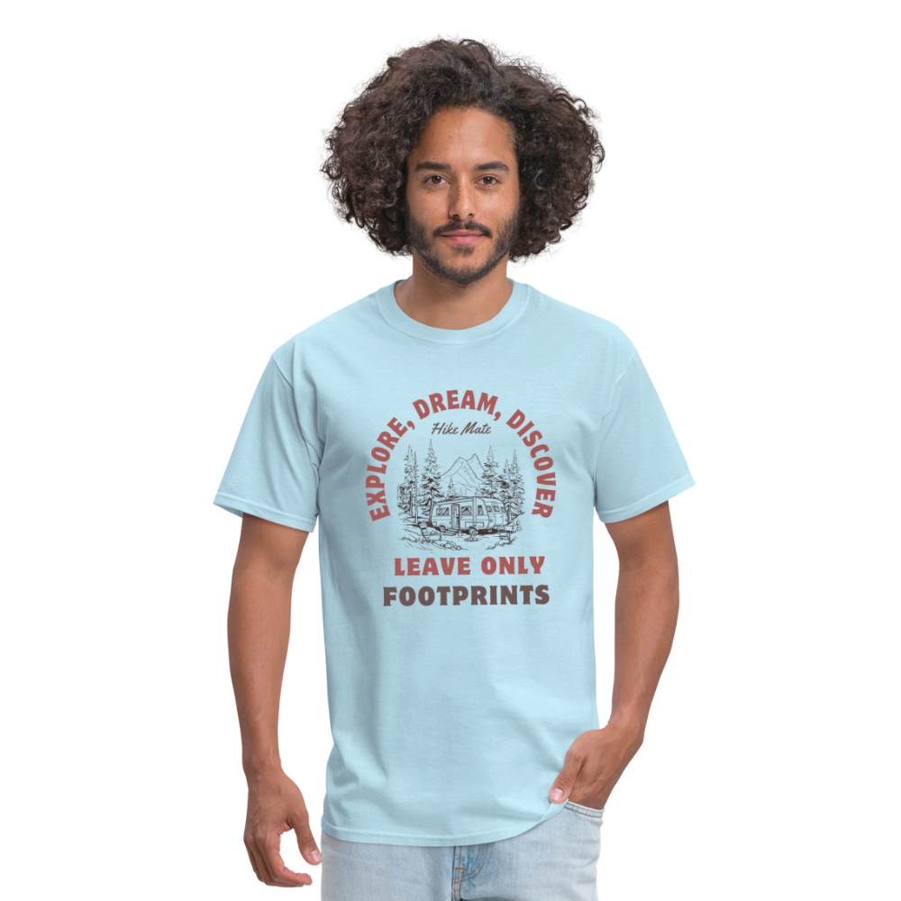 Explore Dream Discover Unisex - powder blue